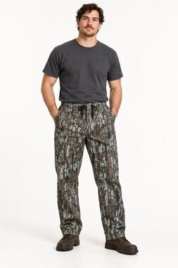 Vintage Sno King Trebark Camo Hunting Pants XL USA Union Made NWT